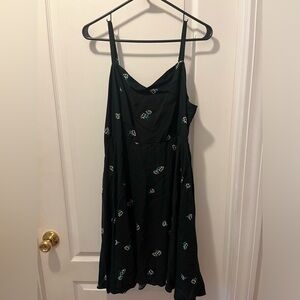 Old Navy Cami Dress with Flowers, Size L